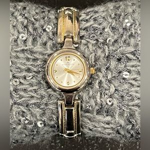 Anne Klein Watch Two Tone Gold and Silver
